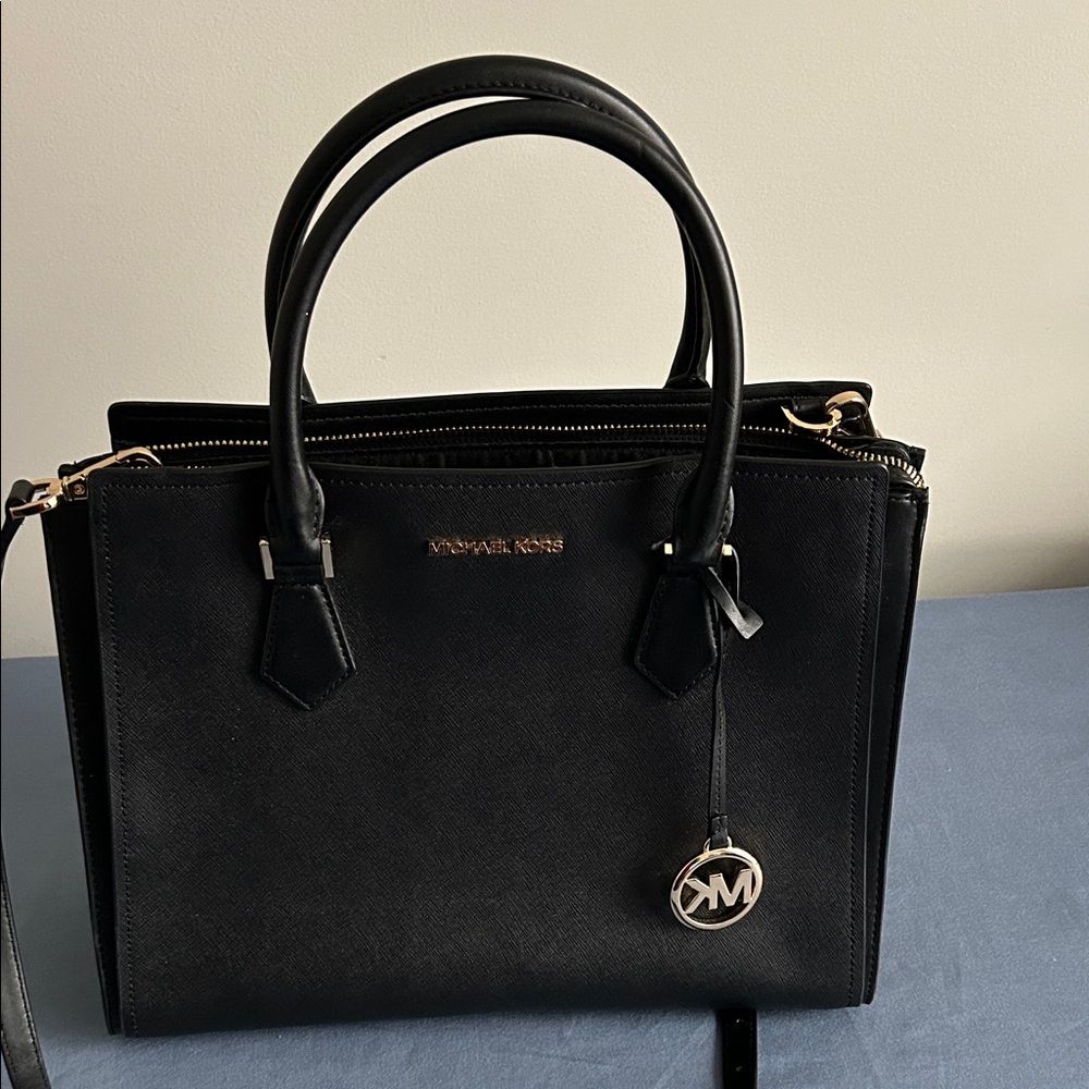 Michael Kors Black Satchel Bag - Picture 8 of 8